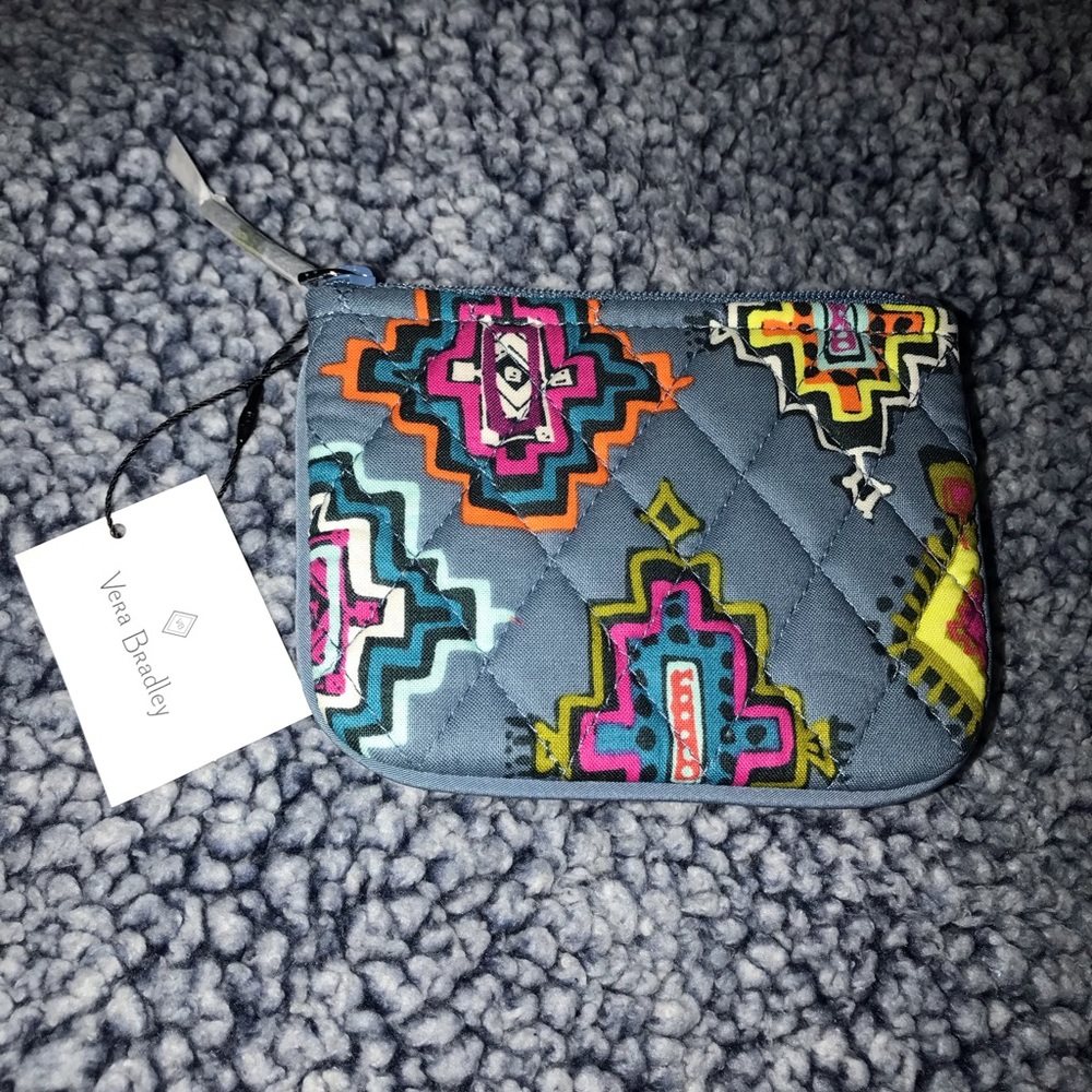 Vera Bradley Painted Medallions Coin Purse
